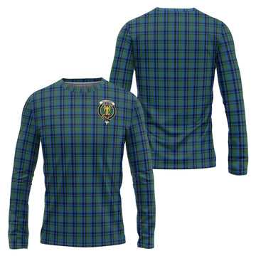 Falconer Tartan Long Sleeve T-Shirt with Family Crest