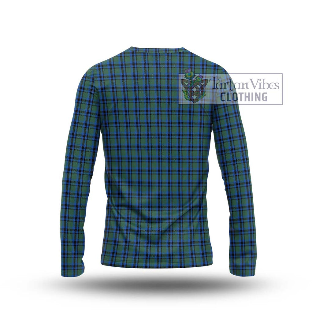 Falconer Tartan Long Sleeve T-Shirt with Family Crest DNA In Me Style - Tartanvibesclothing Shop