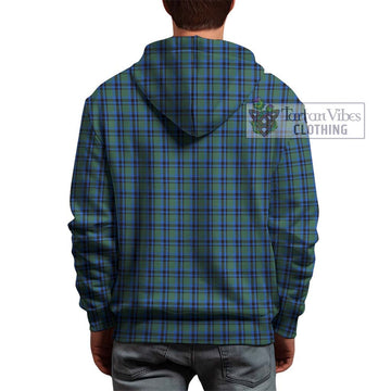 Falconer Tartan Hoodie with Family Crest DNA In Me Style