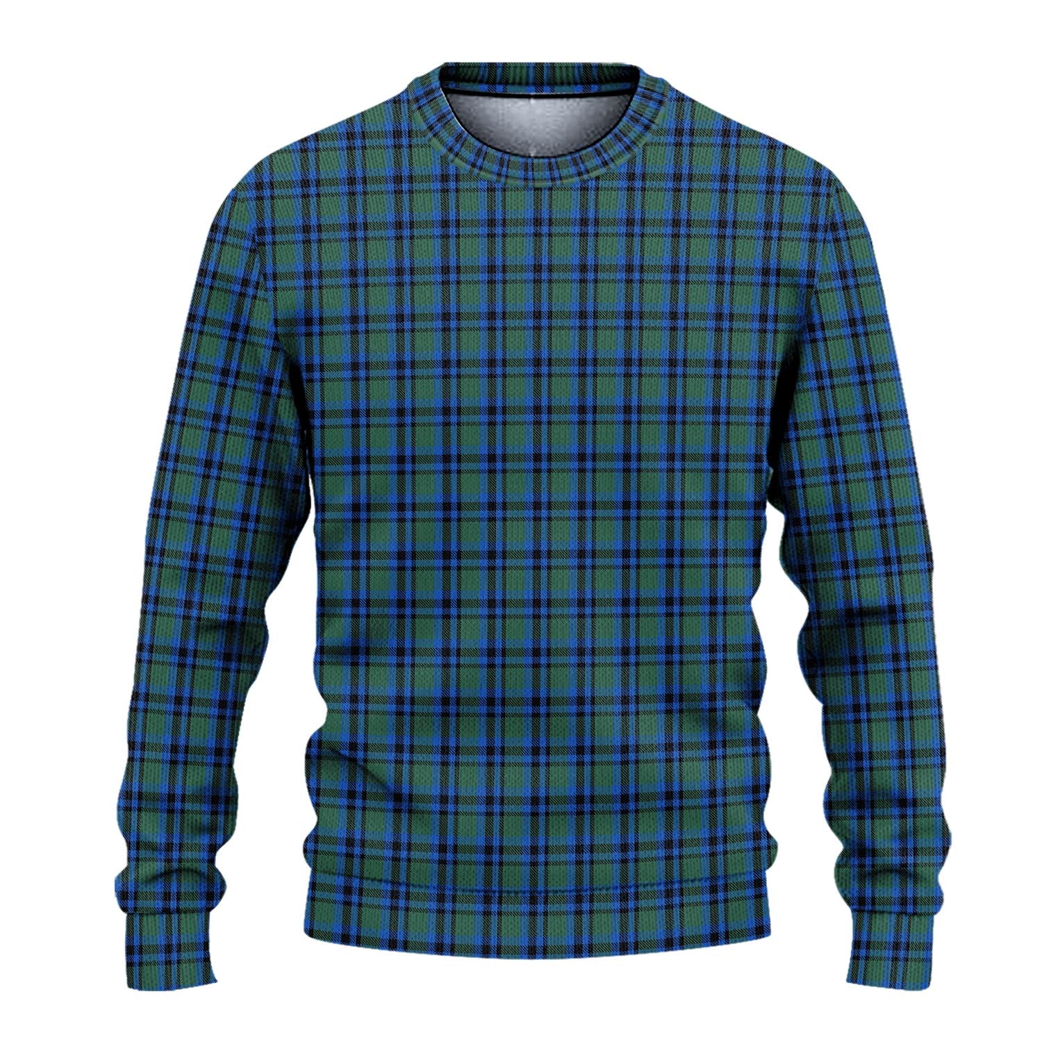 Falconer Tartan Knitted Sweater - Tartanvibesclothing