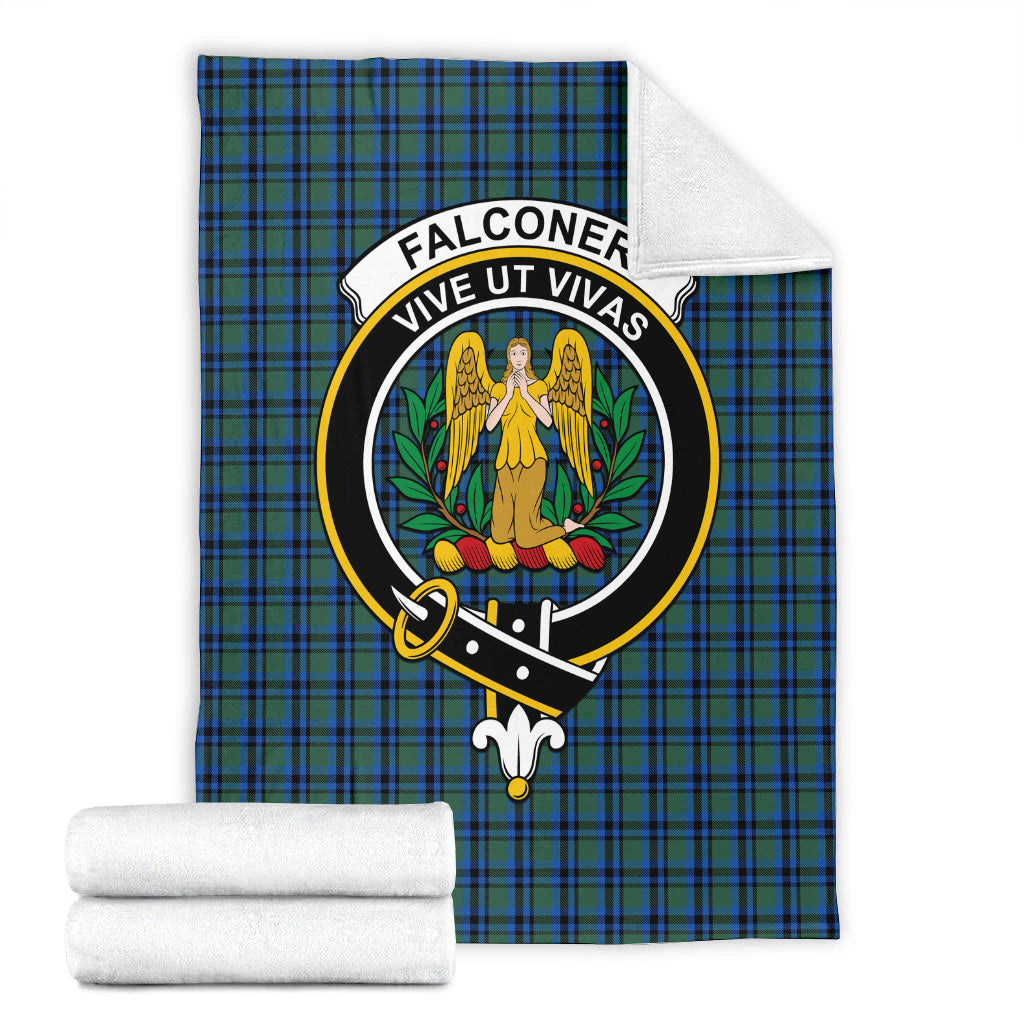 falconer-tartab-blanket-with-family-crest