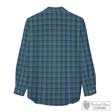 Falconer Tartan Womens Casual Shirt with Family Crest