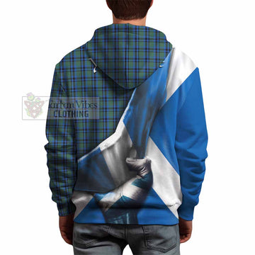 Falconer Tartan Hoodie with Family Crest Scotland Patriotic Style