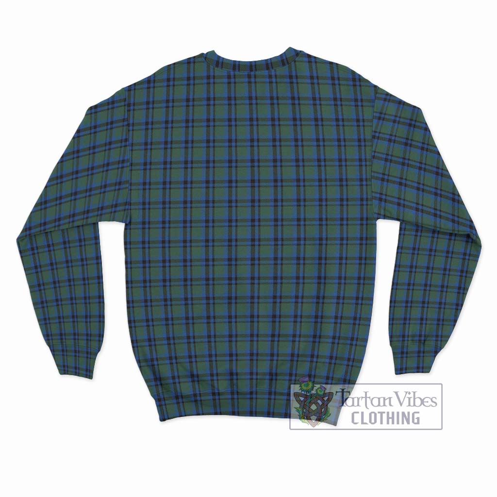 Tartan Vibes Clothing Falconer Tartan Sweatshirt with Family Crest DNA In Me Style