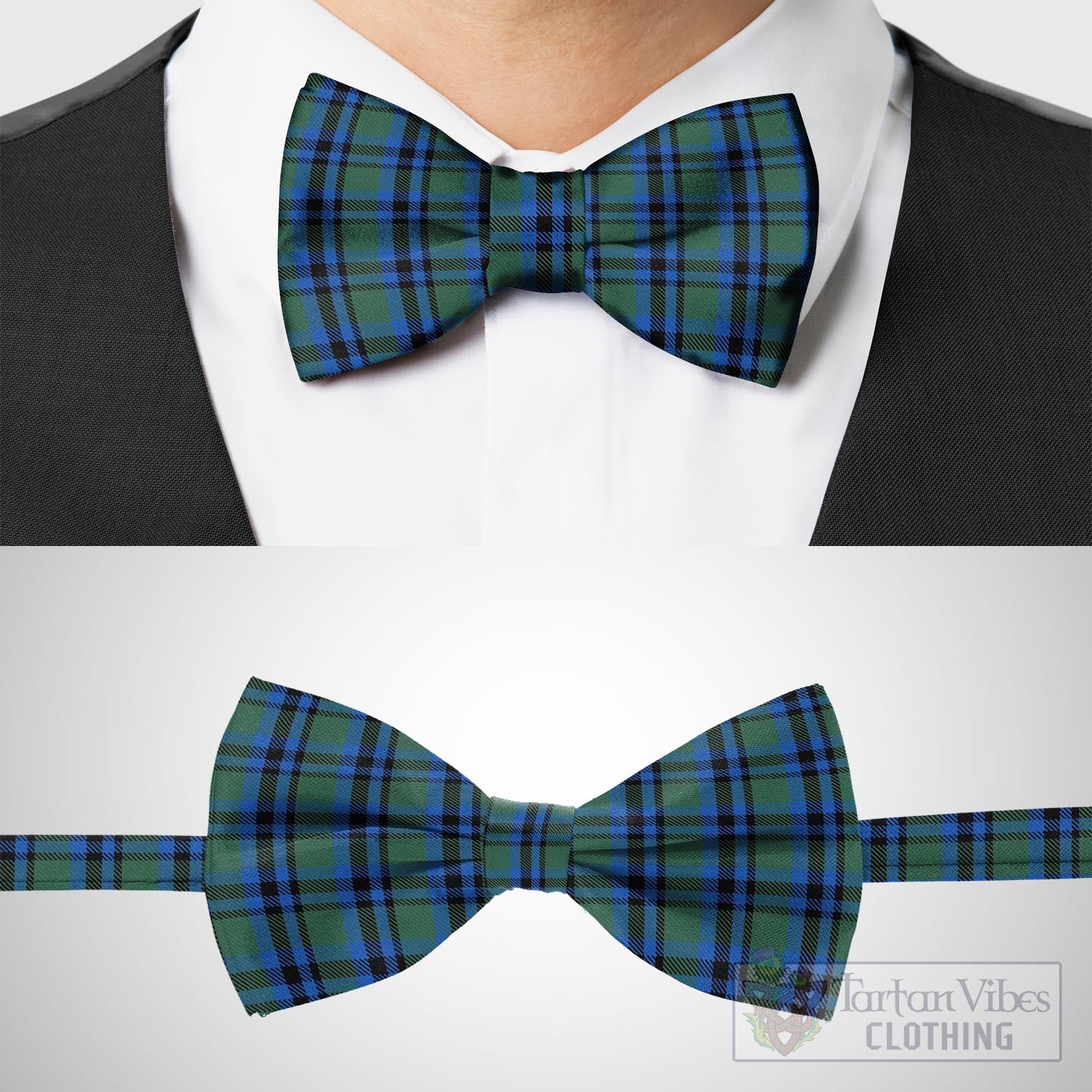 Tartan Vibes Clothing Falconer Tartan Bow Tie