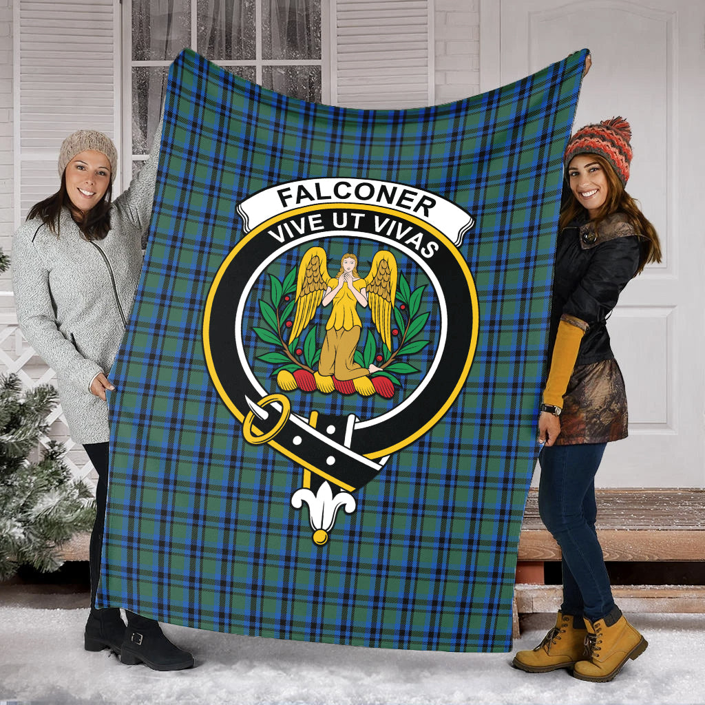 falconer-tartab-blanket-with-family-crest