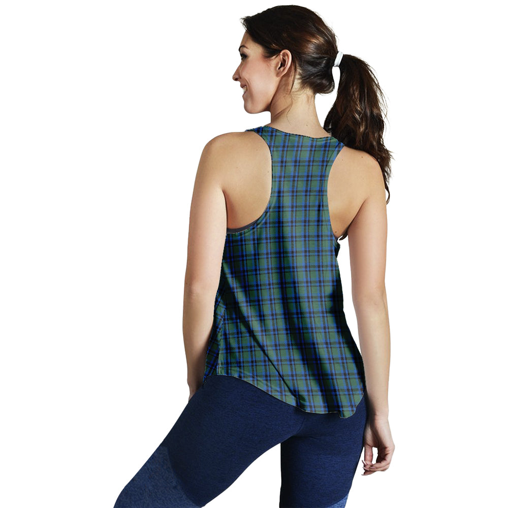 falconer-tartan-women-racerback-tanks-with-family-crest