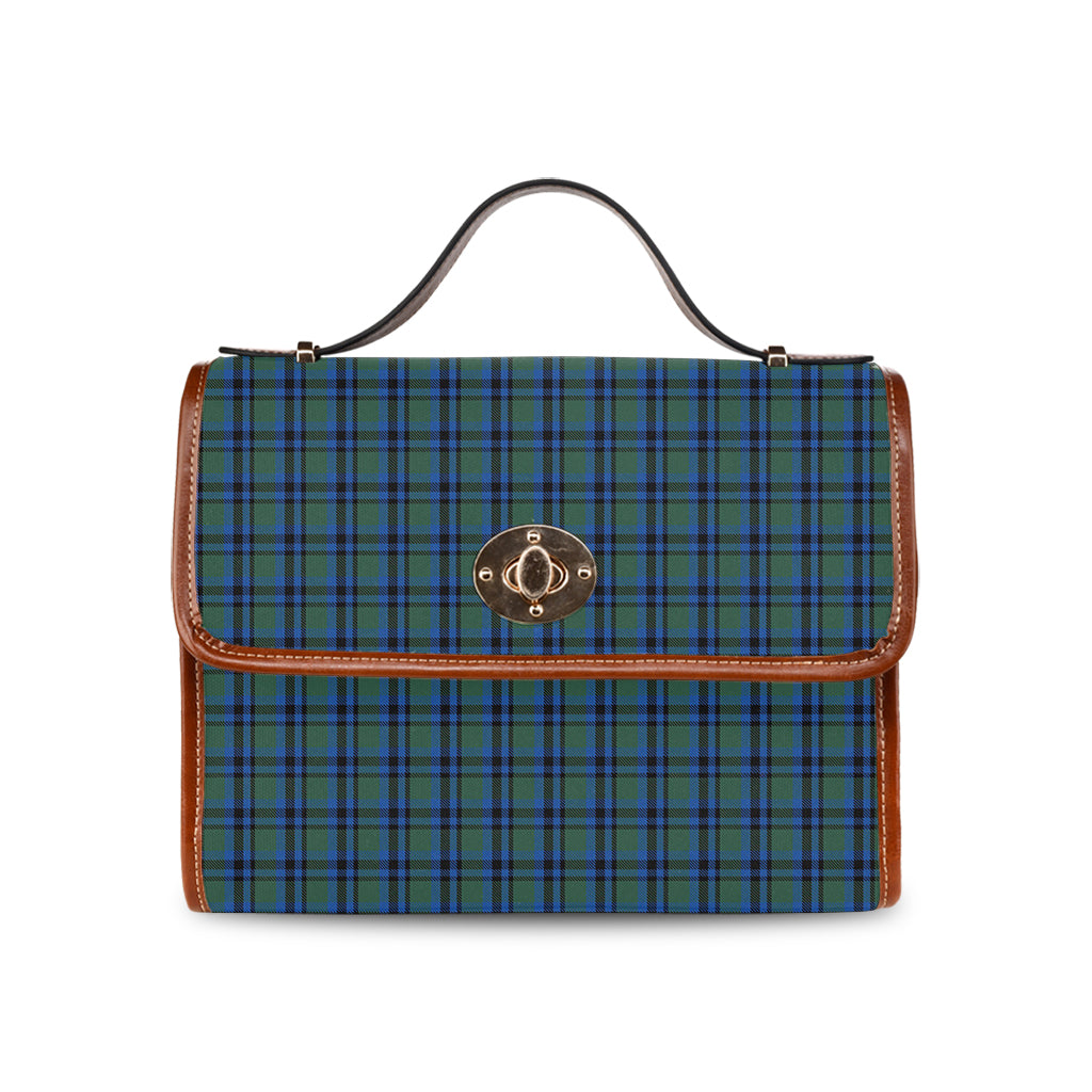 falconer-tartan-leather-strap-waterproof-canvas-bag