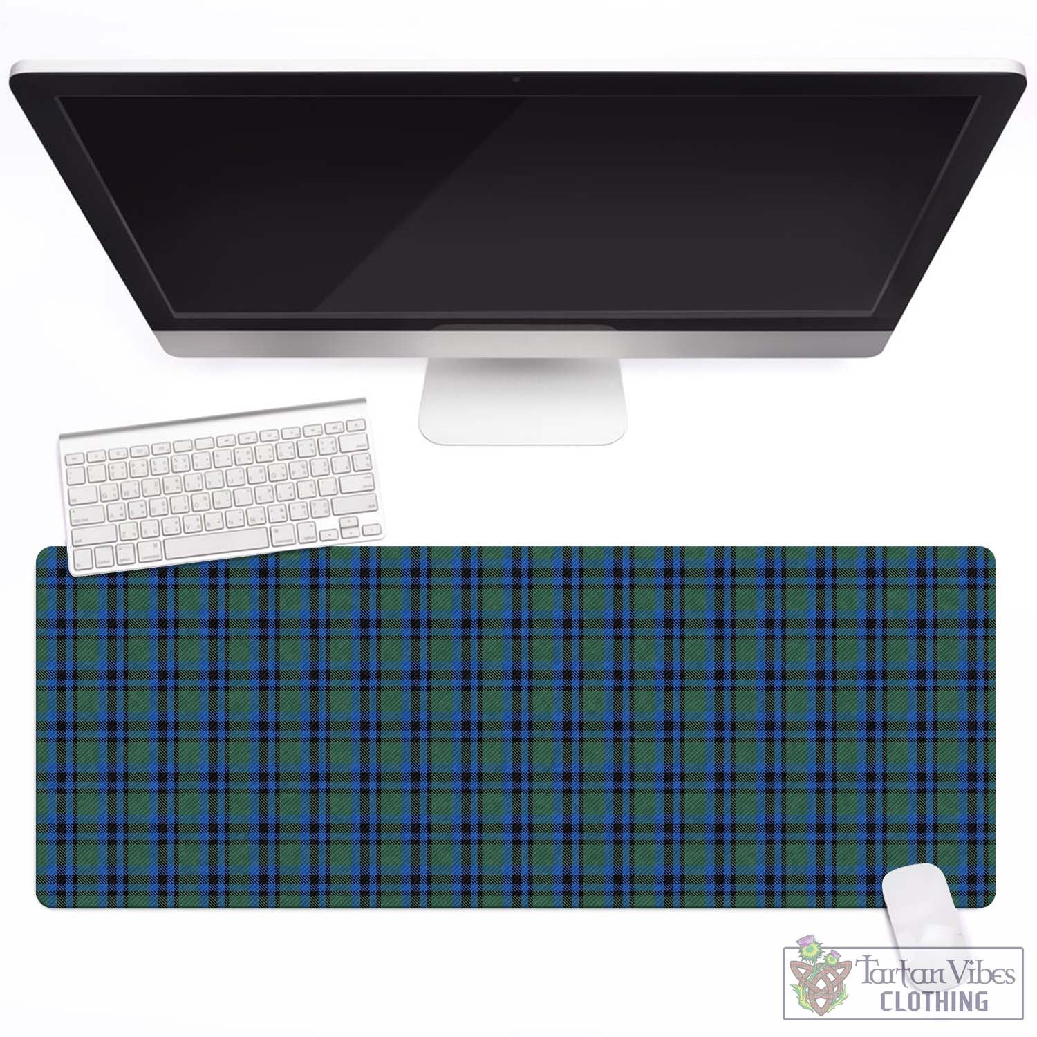 Tartan Vibes Clothing Falconer Tartan Mouse Pad