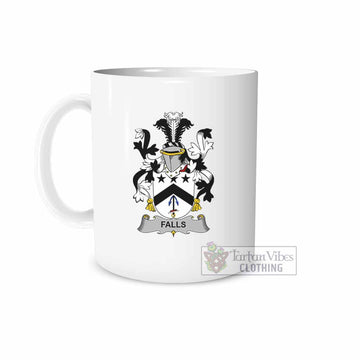 Falls Irish Clan Coat of Arms Ceramic Mug