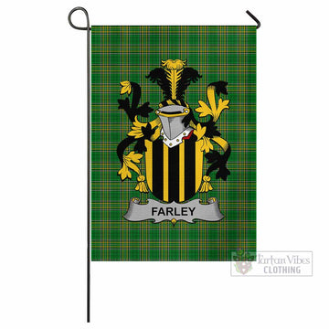 Farley Irish Clan Tartan Flag with Coat of Arms