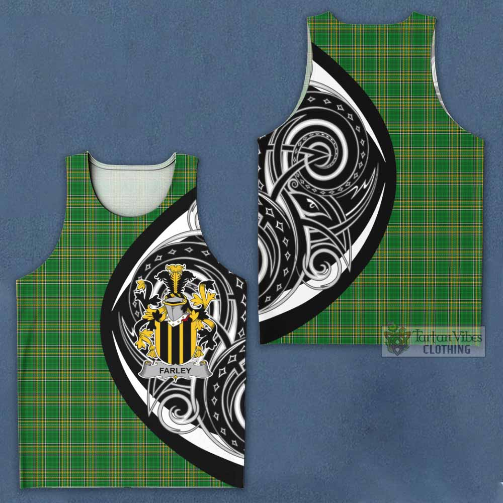 Farley Irish Clan Men's Tank Top Celtic Circle Style - Tartan Vibes Clothing