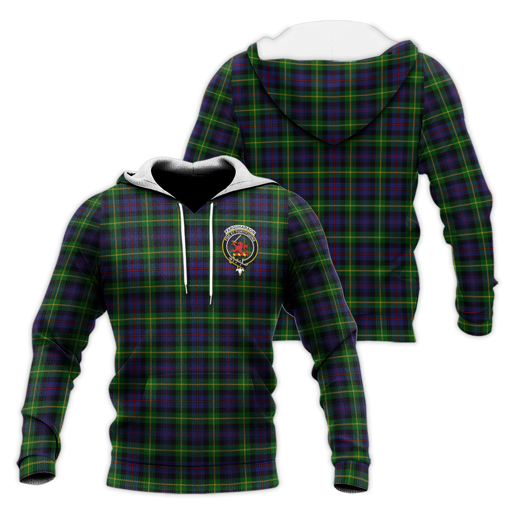 farquharson-tartan-knitted-hoodie-with-family-crest