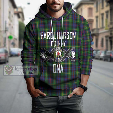 Farquharson Tartan Hoodie with Family Crest DNA In Me Style