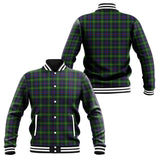 Farquharson Tartan Baseball Jacket Unisex - Tartan Vibes Clothing