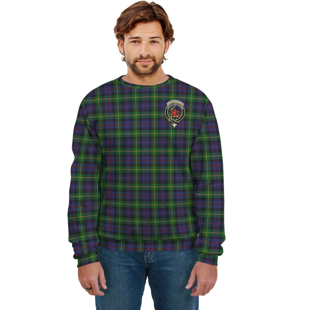 farquharson-tartan-sweatshirt-with-family-crest