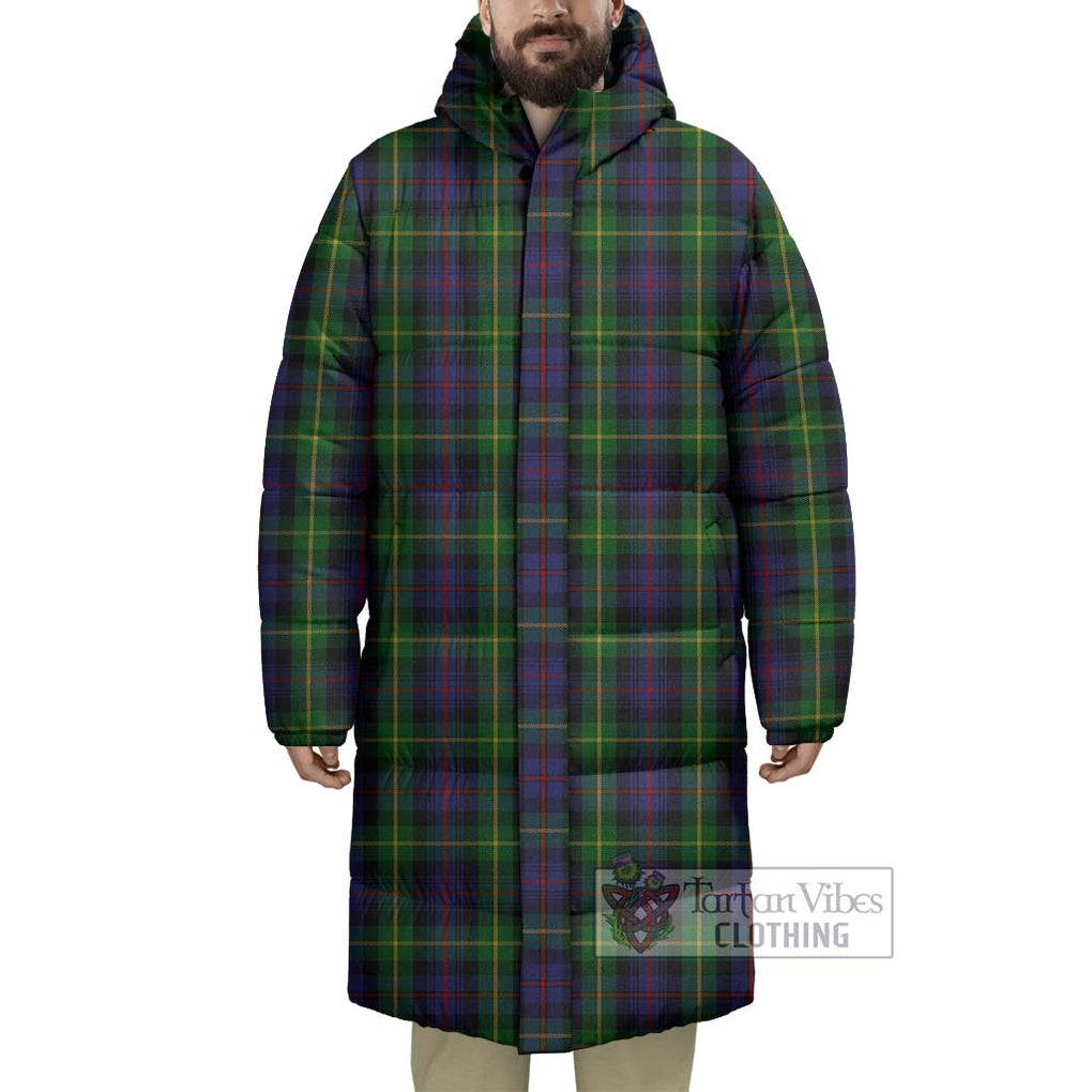 Tartan Vibes Clothing Farquharson Tartan Long Down Jacket