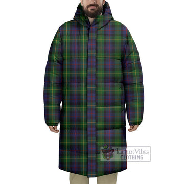 Farquharson Tartan Long Down Jacket