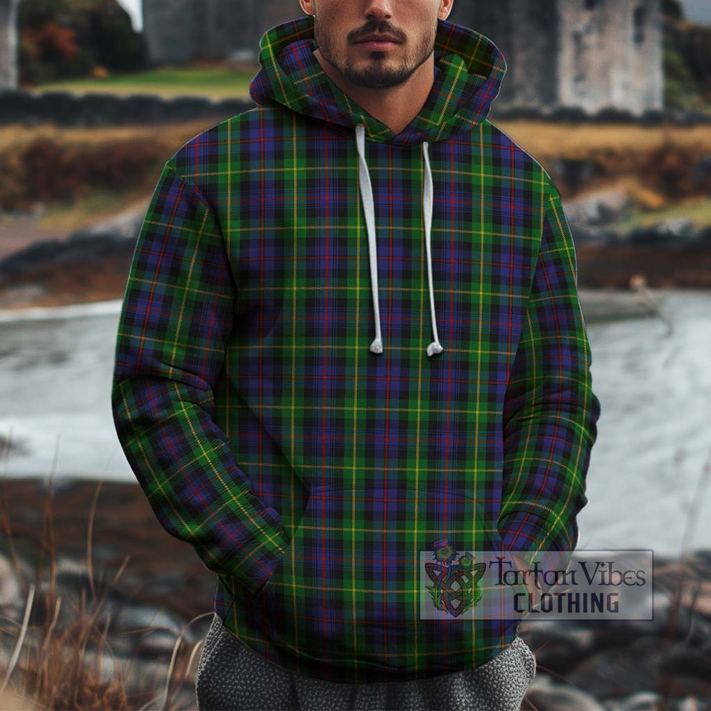 Farquharson Tartan Cotton Hoodie Pullover Hoodie XS - Tartan Vibes Clothing