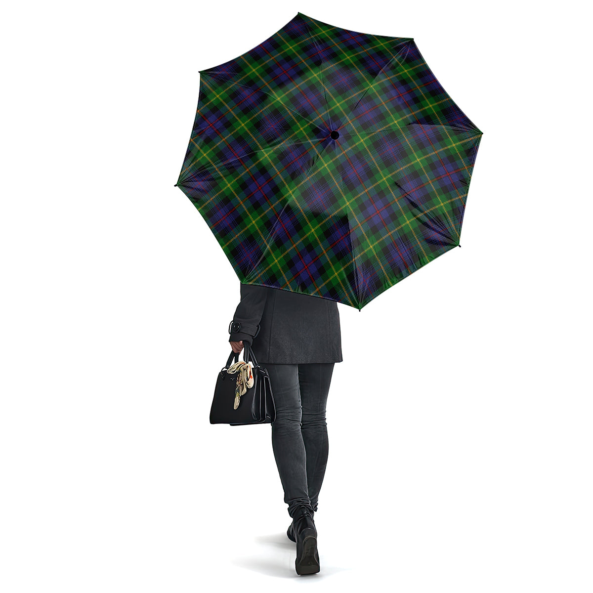 Farquharson Tartan Umbrella One Size - Tartanvibesclothing