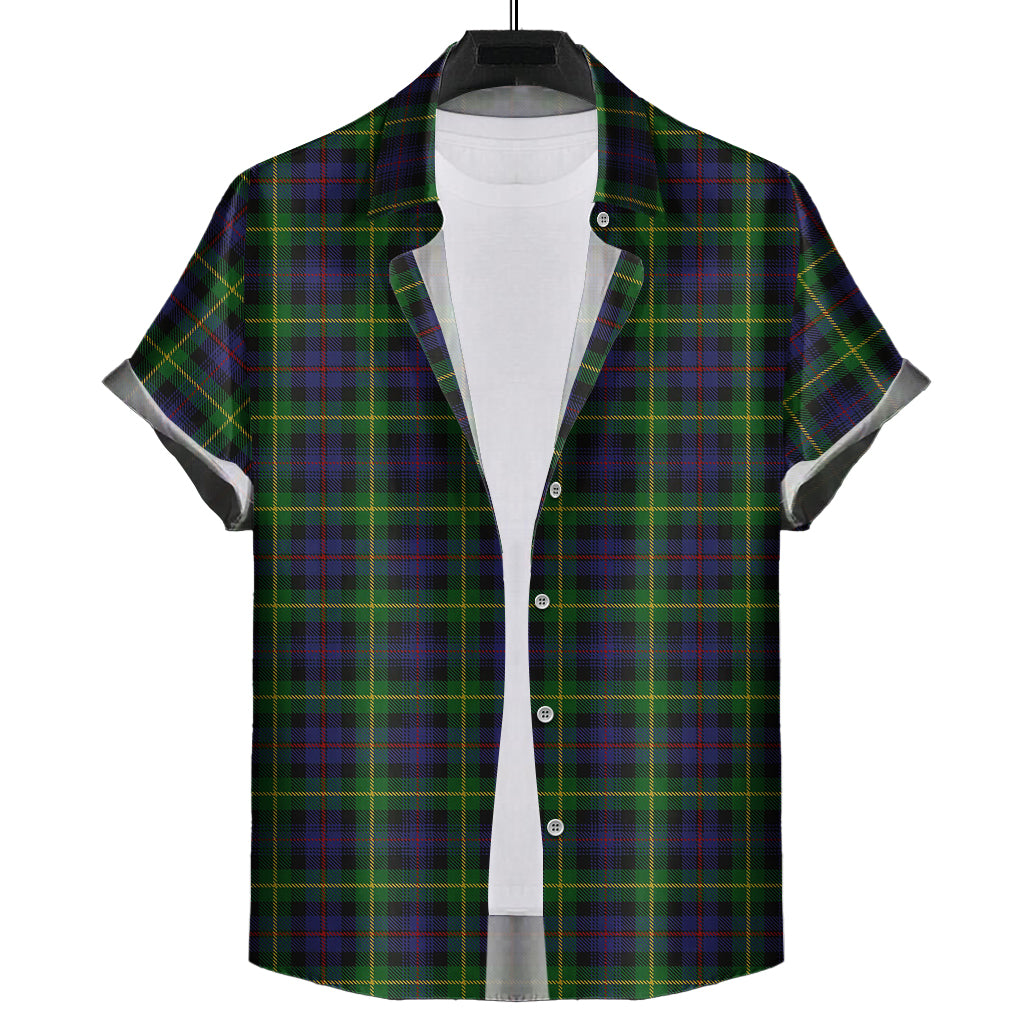 farquharson-tartan-short-sleeve-button-down-shirt