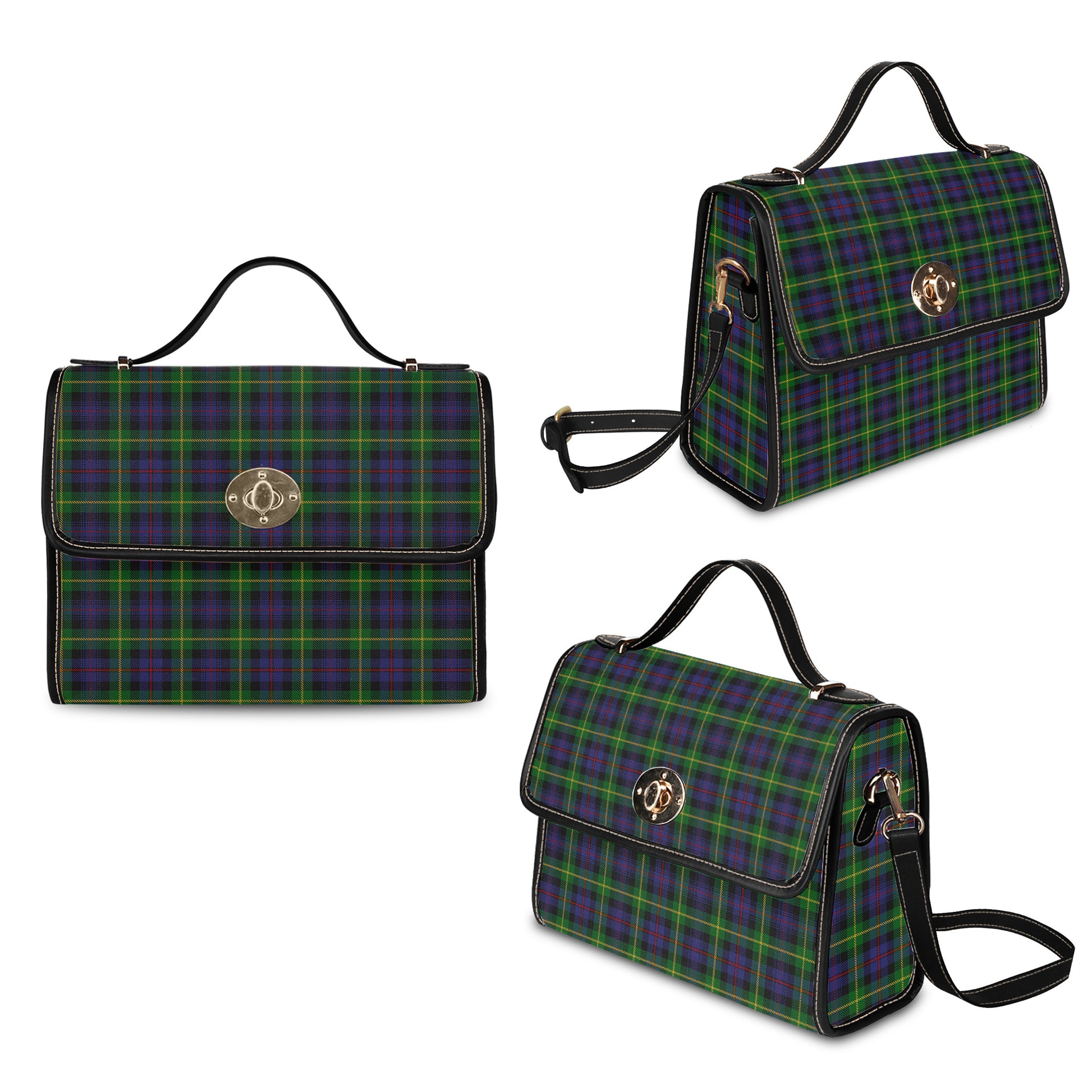 farquharson-tartan-leather-strap-waterproof-canvas-bag