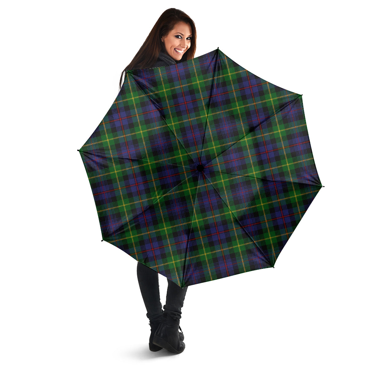 Farquharson Tartan Umbrella - Tartanvibesclothing