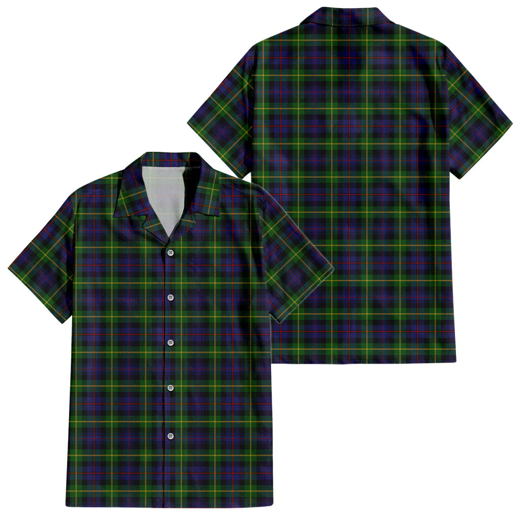 farquharson-tartan-short-sleeve-button-down-shirt