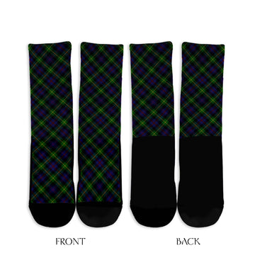 Farquharson Tartan Crew Socks Cross Tartan Style