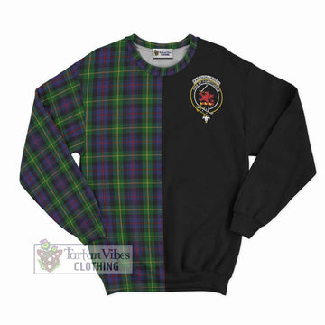 Farquharson Tartan Sweatshirt with Family Crest and Half Of Me Style