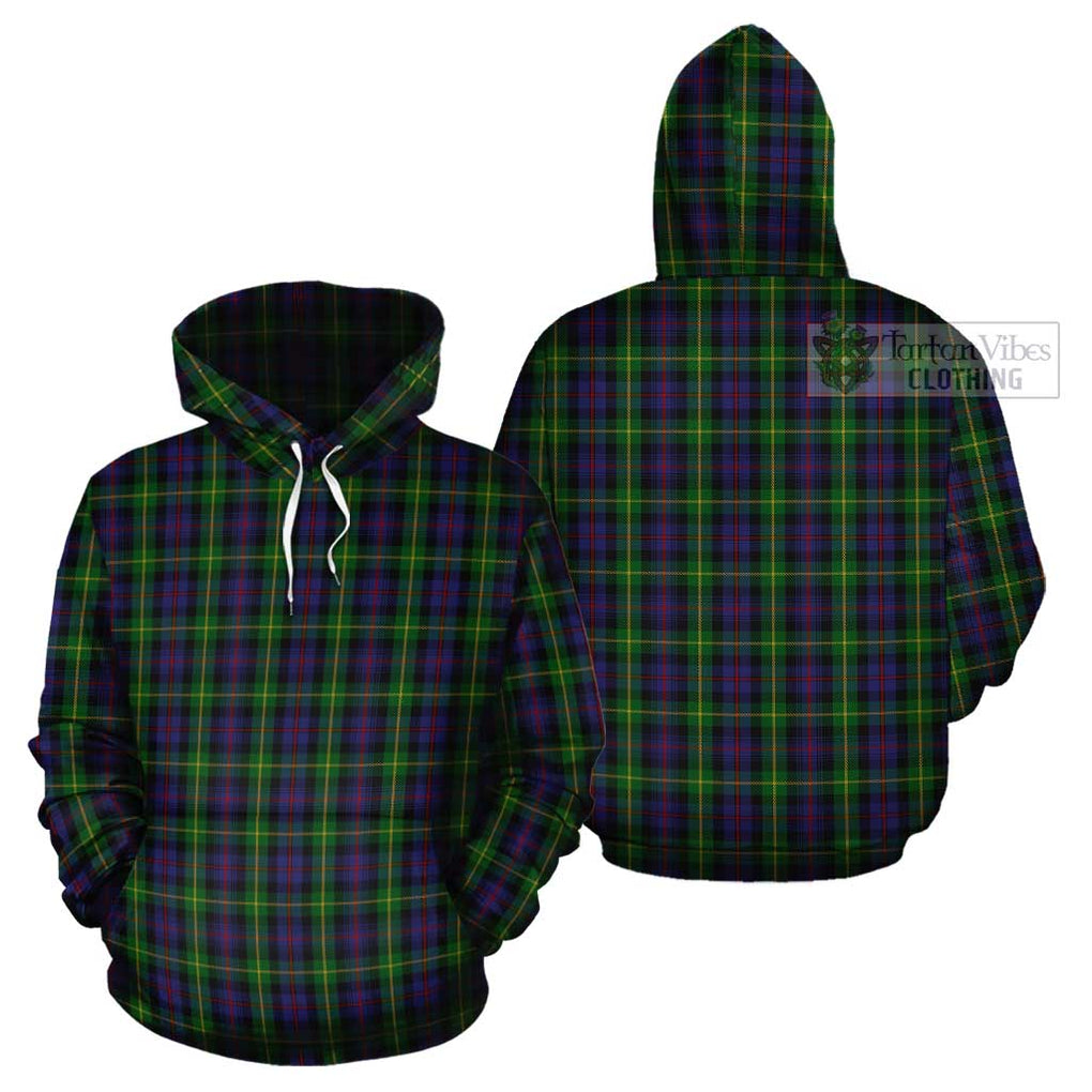 Farquharson Tartan Cotton Hoodie Pullover Hoodie - Tartan Vibes Clothing