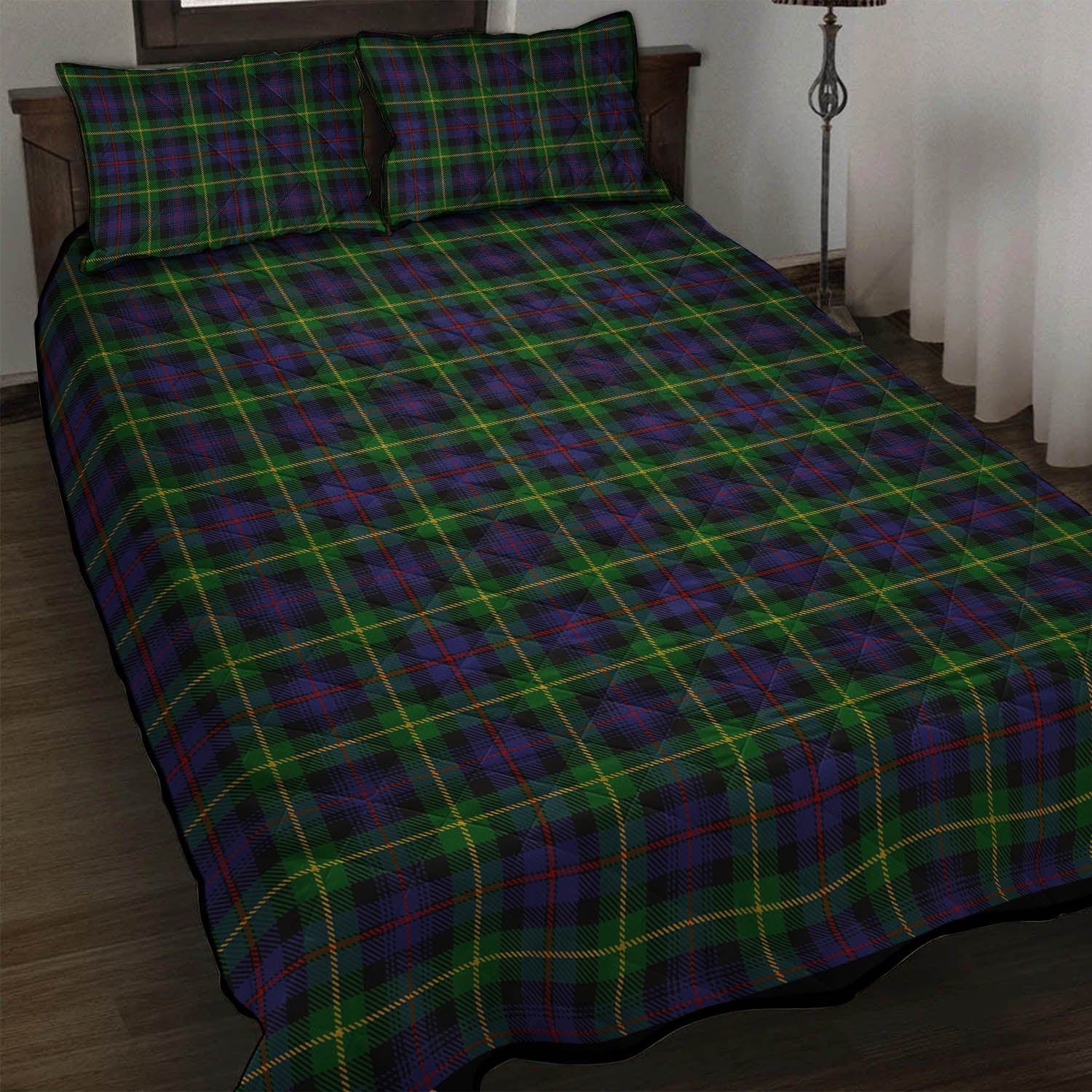 Farquharson Tartan Quilt Bed Set - Tartan Vibes Clothing