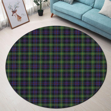 Farquharson Tartan Round Rug - Tartan Vibes Clothing