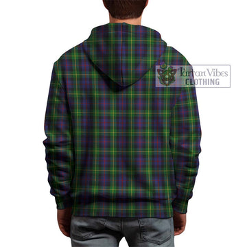 Farquharson Tartan Hoodie with Family Crest DNA In Me Style