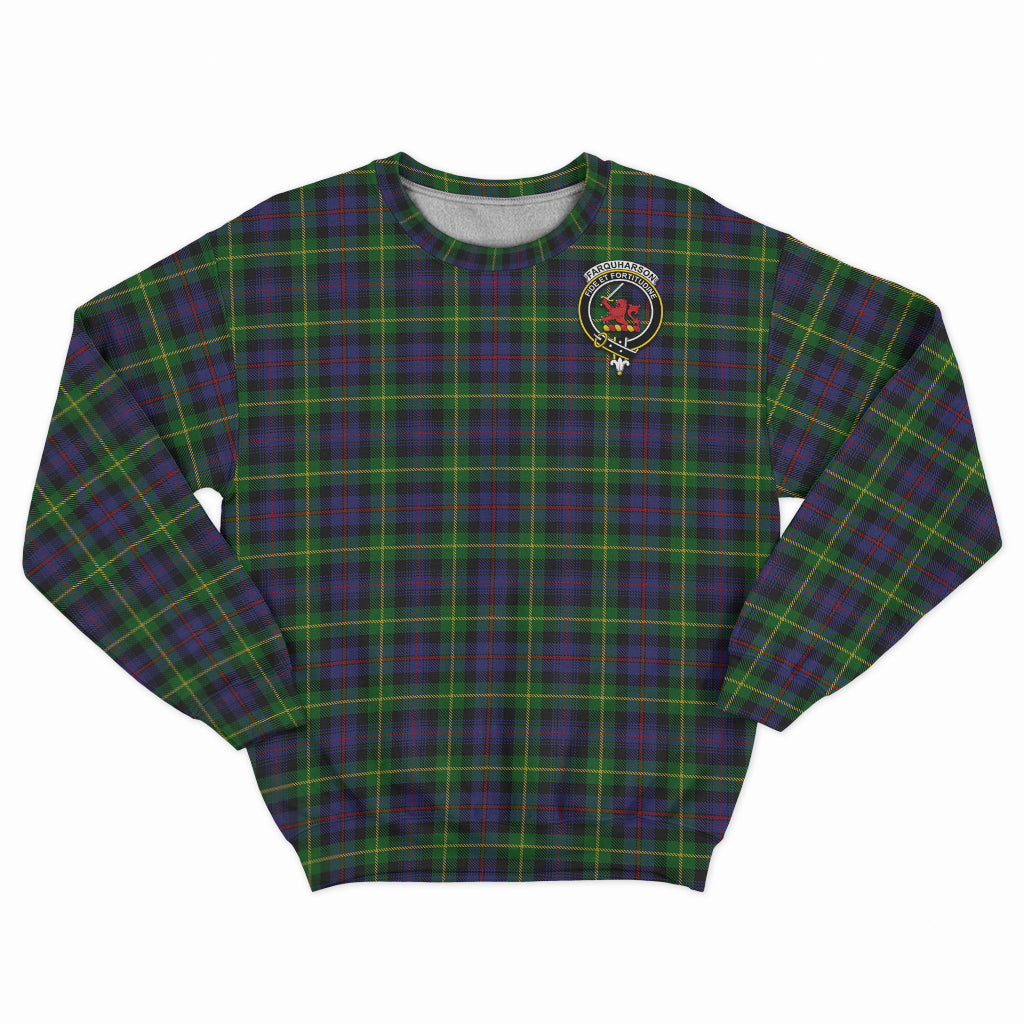 farquharson-tartan-sweatshirt-with-family-crest