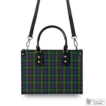 Farquharson Tartan Luxury Leather Handbags - Tartan Vibes Clothing