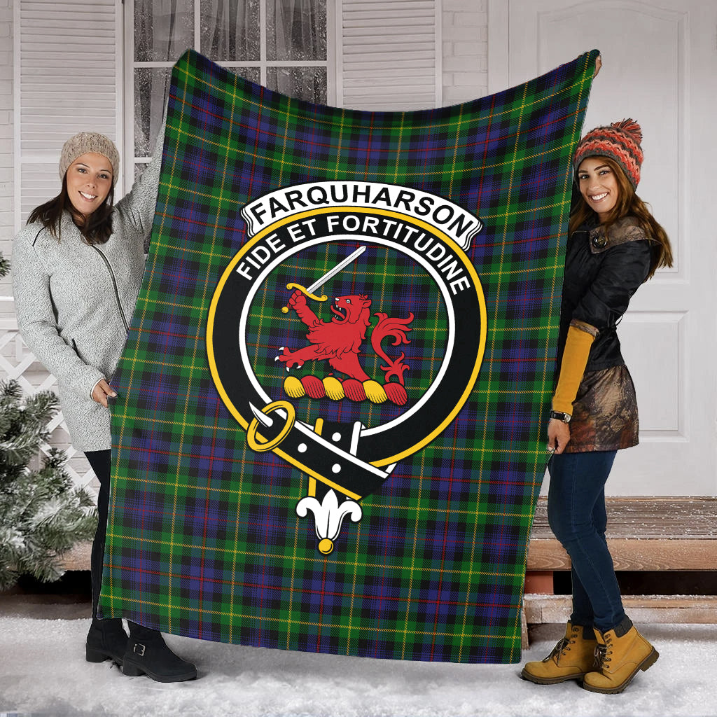 farquharson-tartab-blanket-with-family-crest