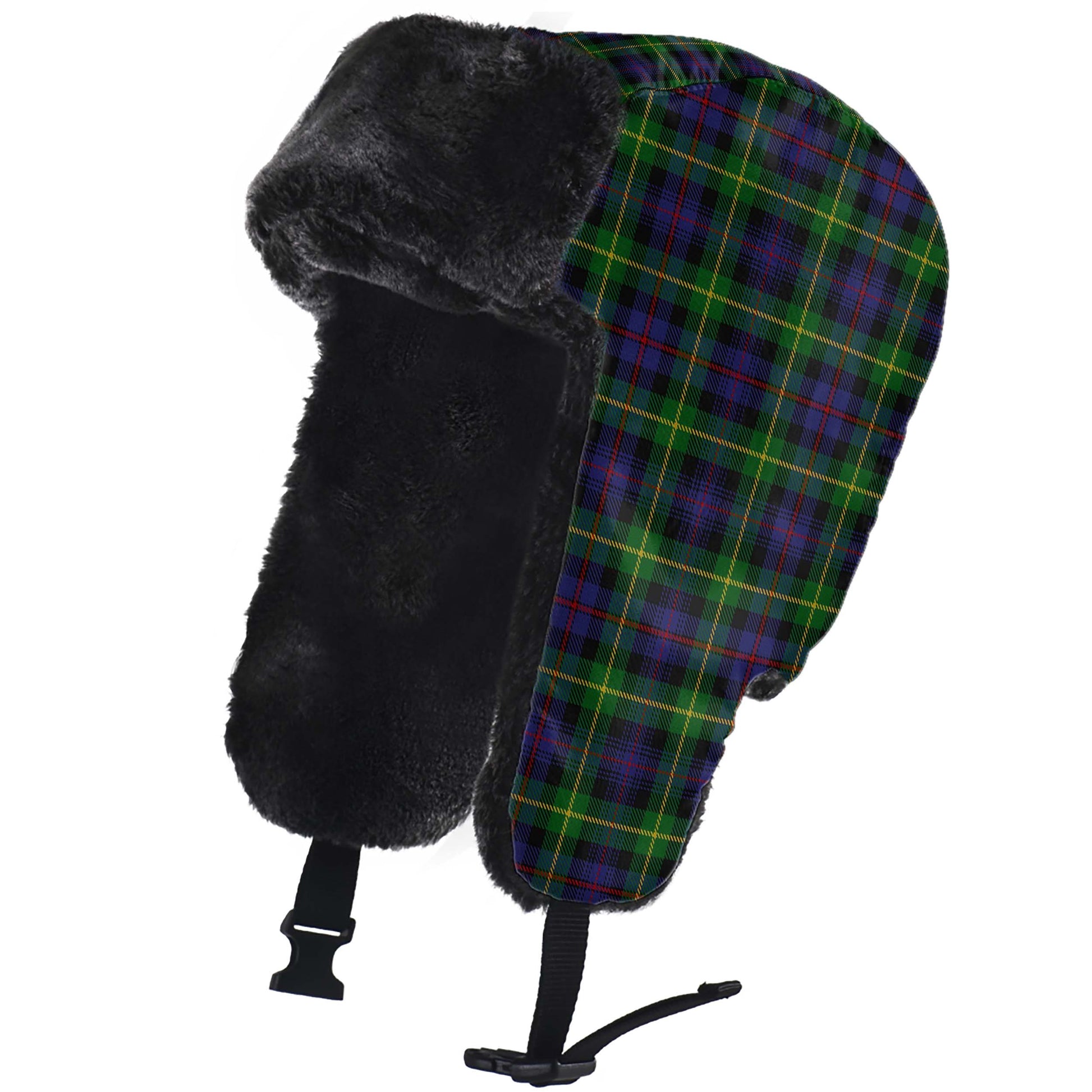 Farquharson Tartan Winter Trapper Hat - Tartanvibesclothing