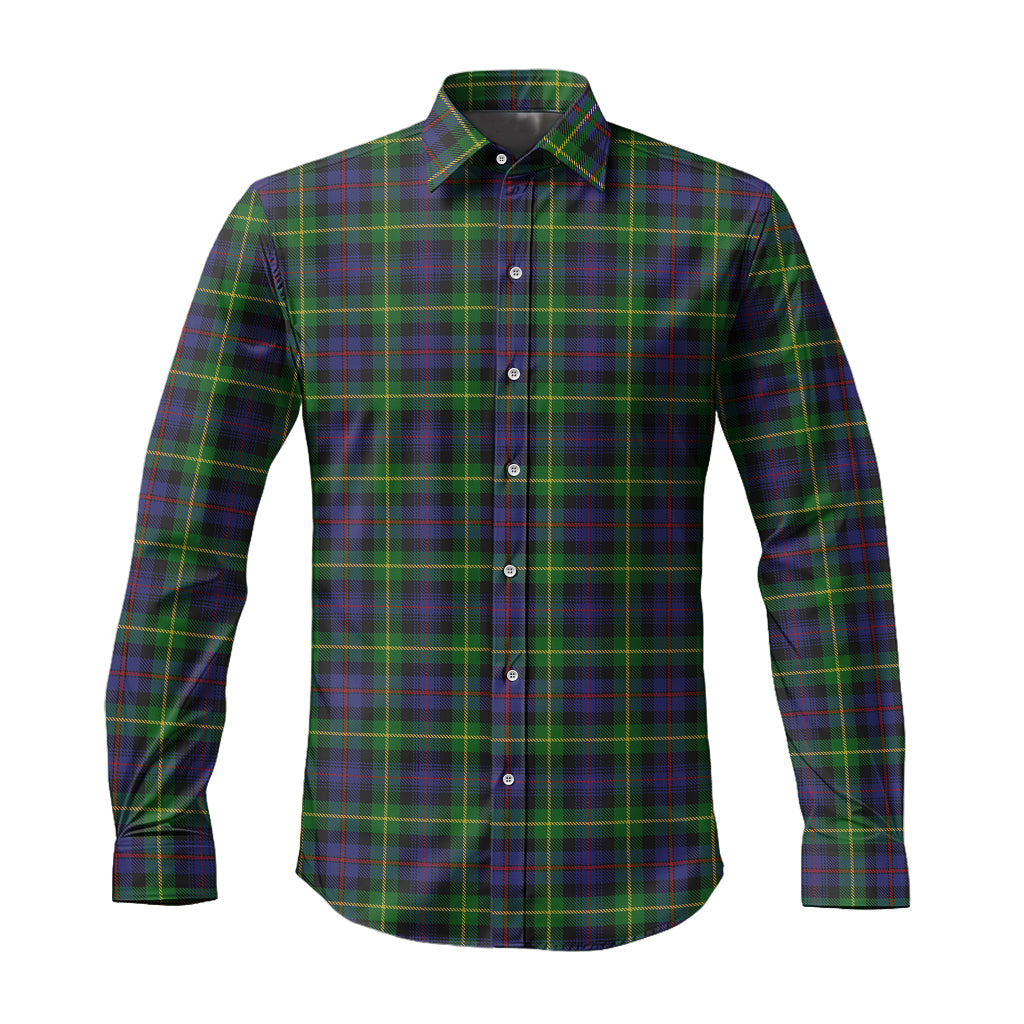 farquharson-tartan-long-sleeve-button-up-shirt