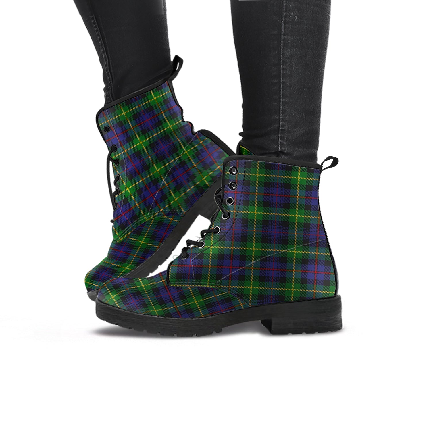 farquharson-tartan-leather-boots