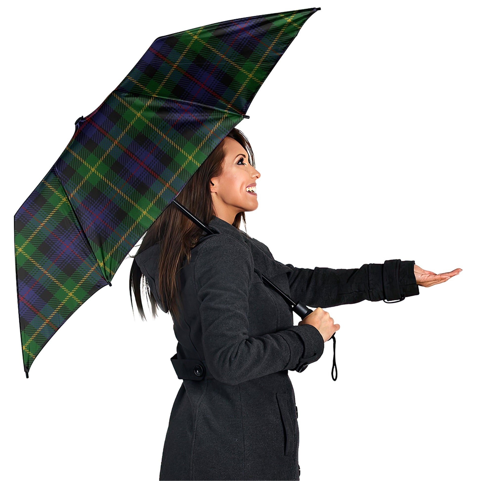 Farquharson Tartan Umbrella - Tartanvibesclothing