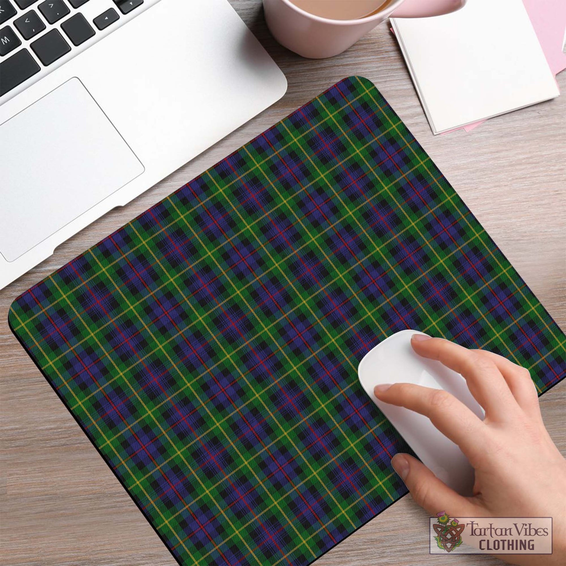 Tartan Vibes Clothing Farquharson Tartan Mouse Pad