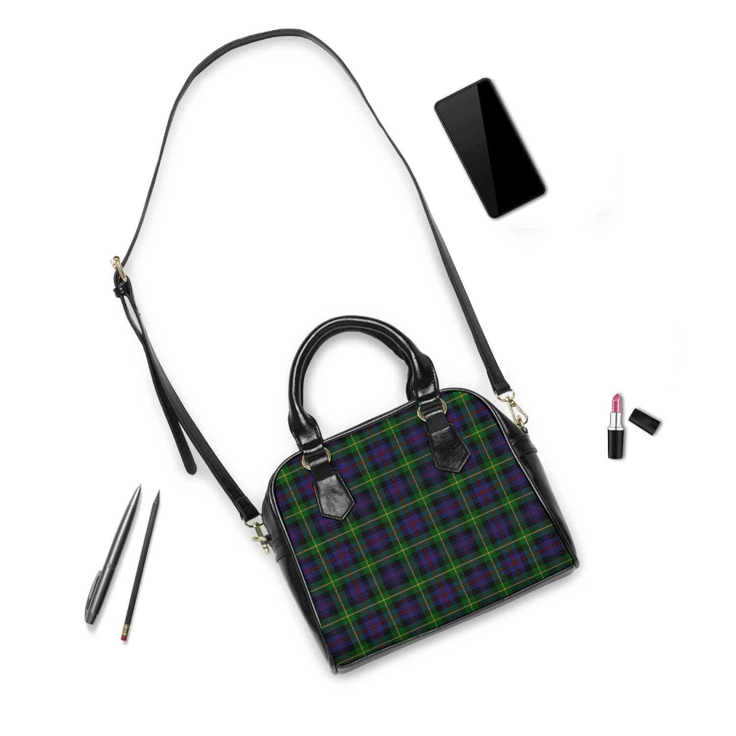 Farquharson Tartan Shoulder Handbags - Tartanvibesclothing