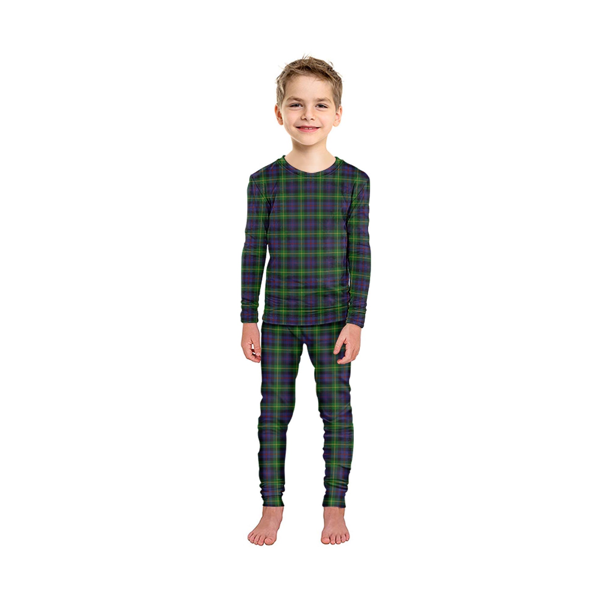 Farquharson Tartan Pajamas Family Set - Tartan Vibes Clothing