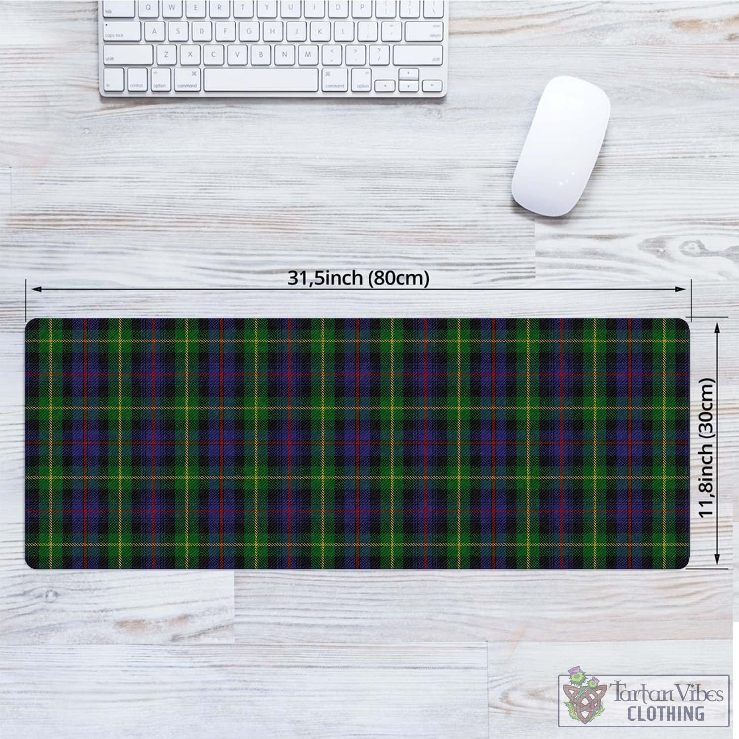 Tartan Vibes Clothing Farquharson Tartan Mouse Pad