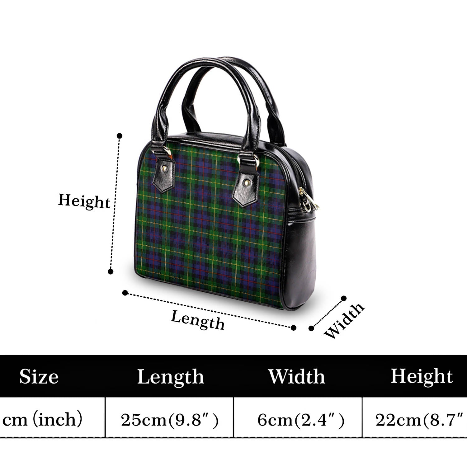 Farquharson Tartan Shoulder Handbags - Tartanvibesclothing