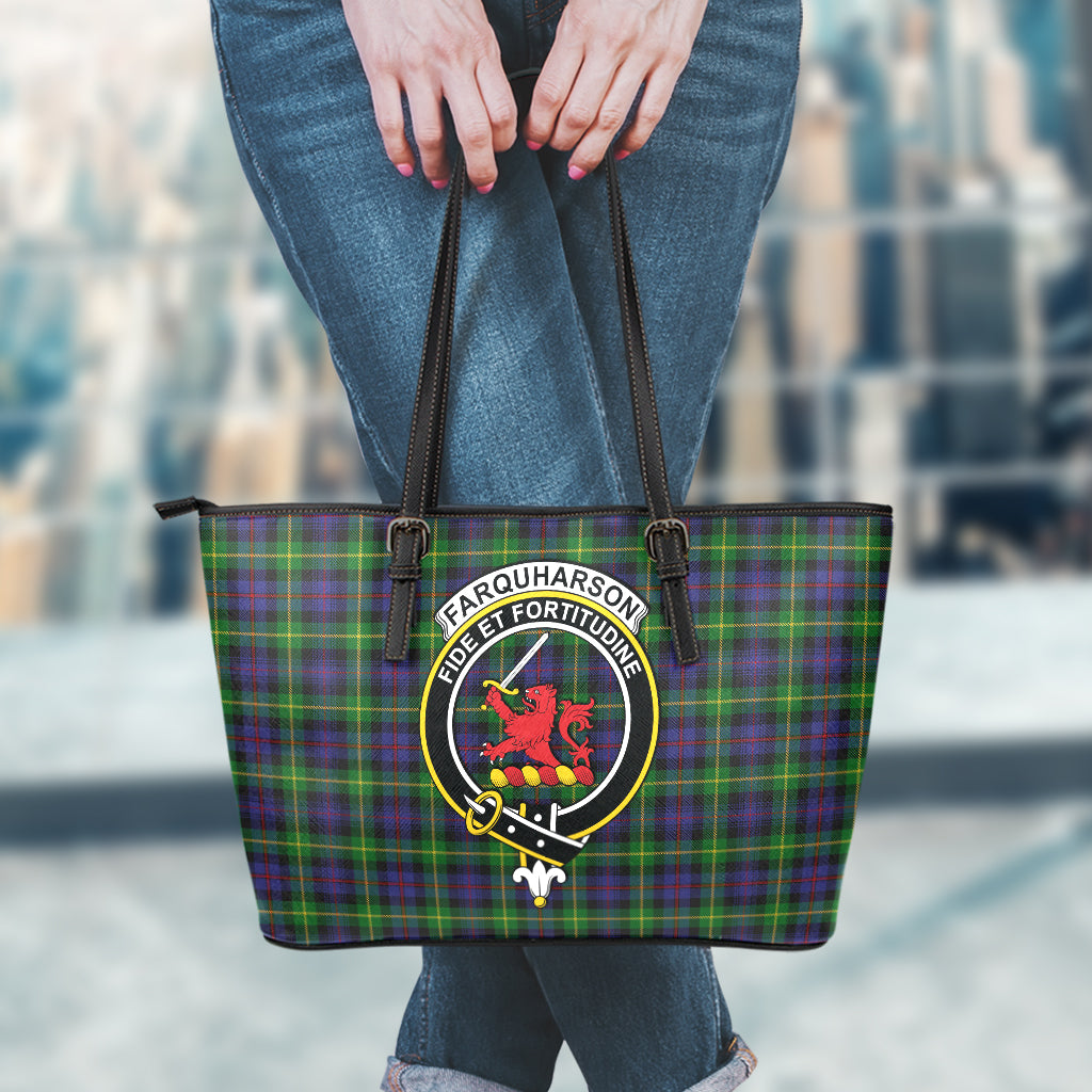 farquharson-tartan-leather-tote-bag-with-family-crest