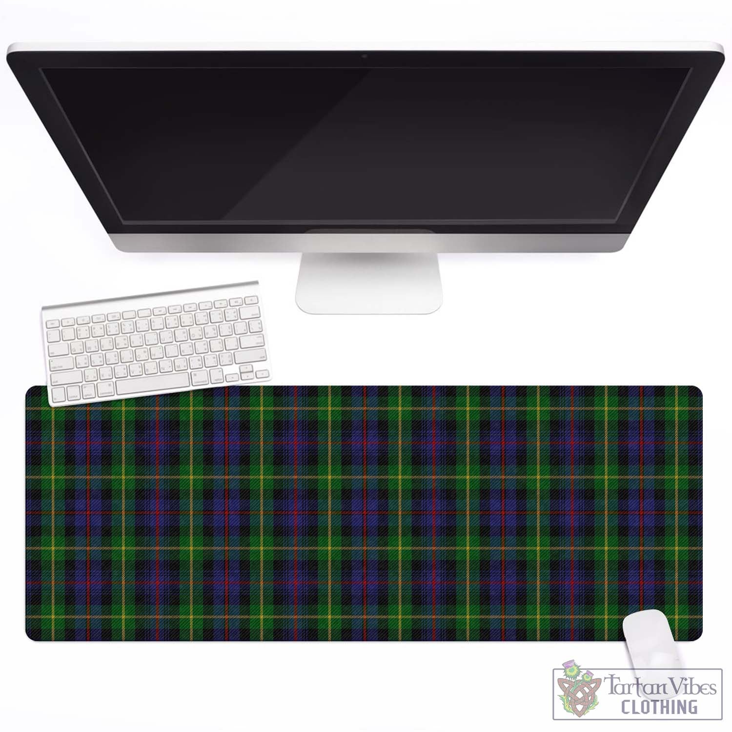 Tartan Vibes Clothing Farquharson Tartan Mouse Pad