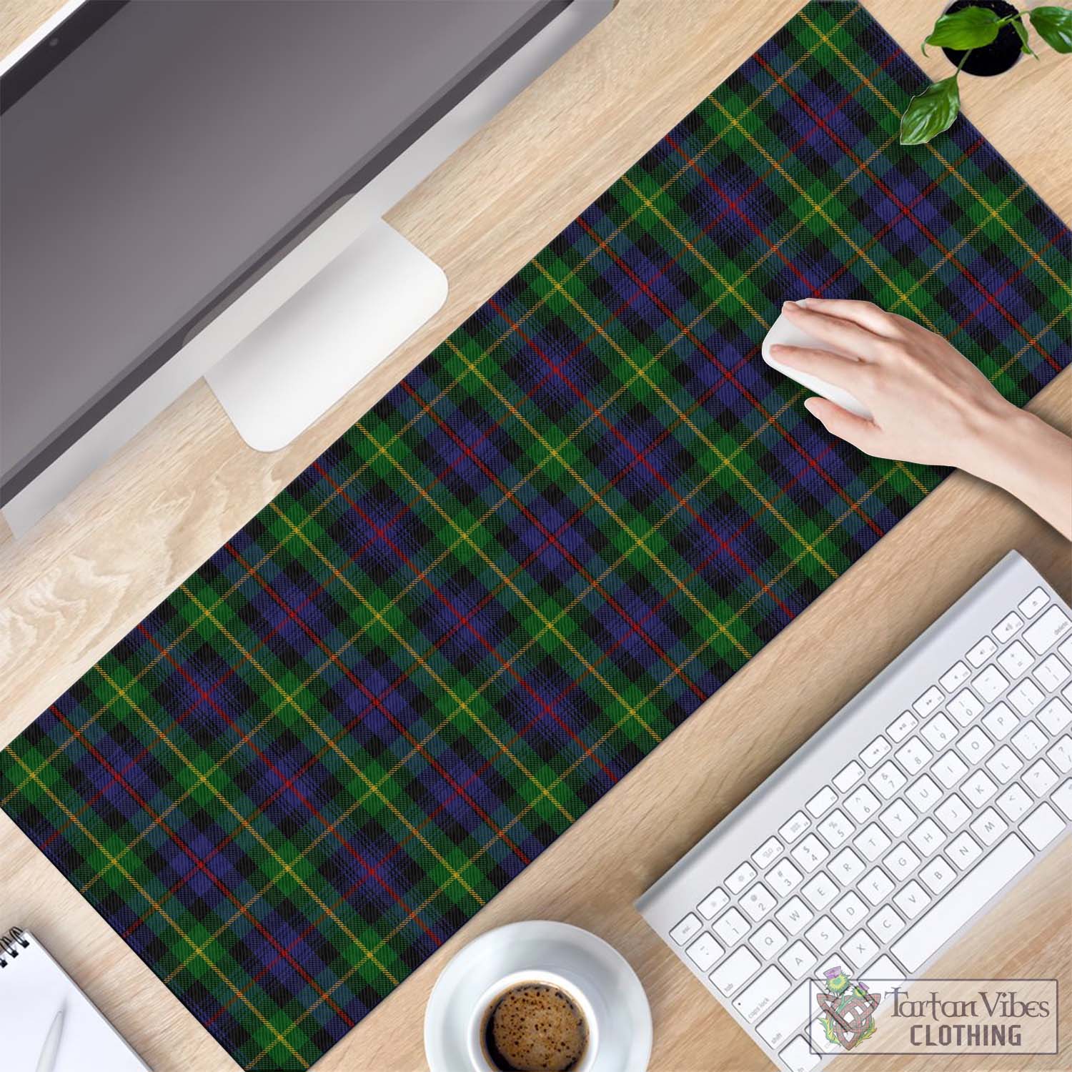 Tartan Vibes Clothing Farquharson Tartan Mouse Pad