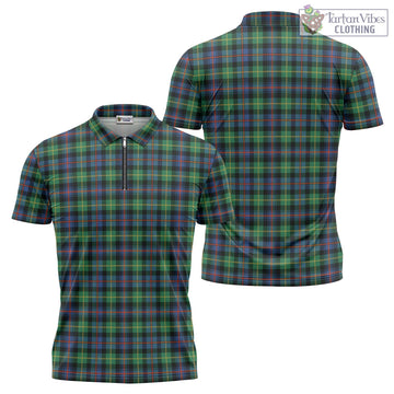 Farquharson Ancient Tartan Zipper Polo Shirt